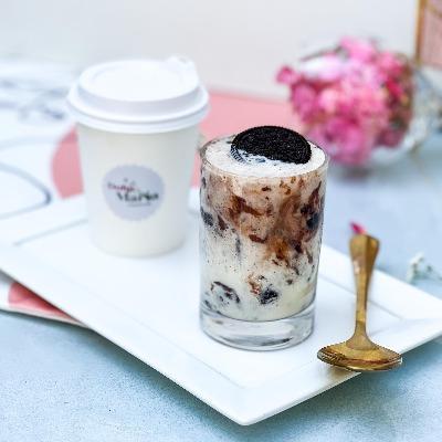 Potinho de brownie e negreco