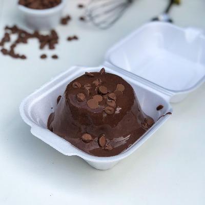 Bolo de chocolate + Danette